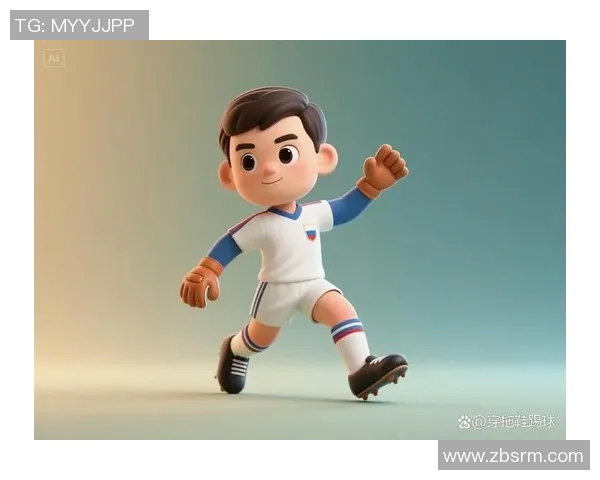 卡通风格描绘足球球星短袖形象展现活力与青春魅力